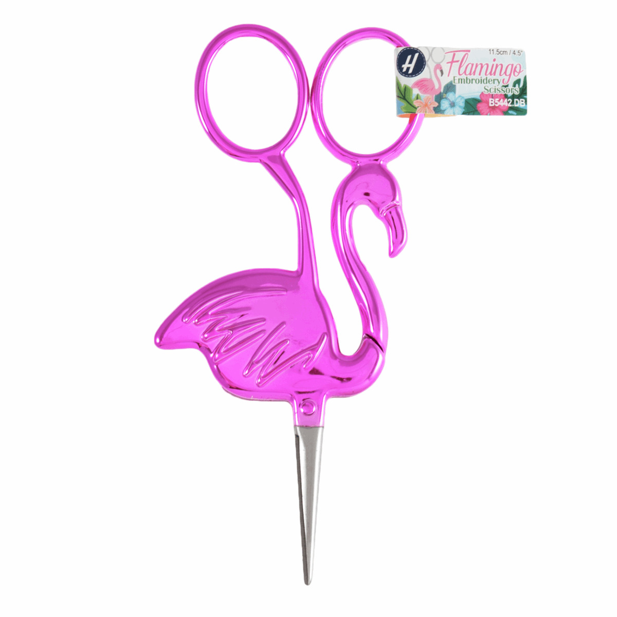 Sewing,Hemline Pink Flamingo Embroidery Scissors 11.5cm/4.5 Cute